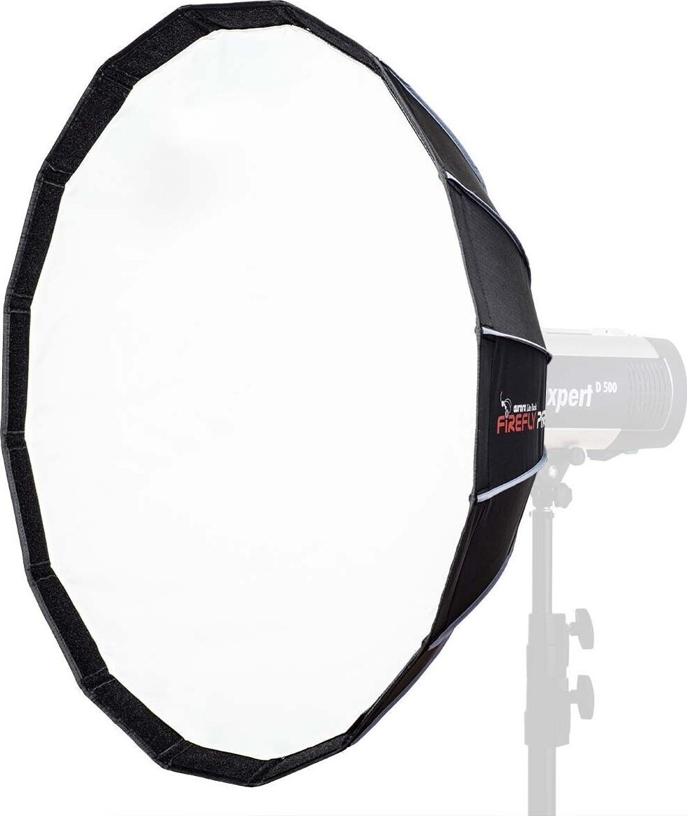Softbox Aurora Firefly PAR 16-këndësh, 95cm, Broncolor Pulso, i zi