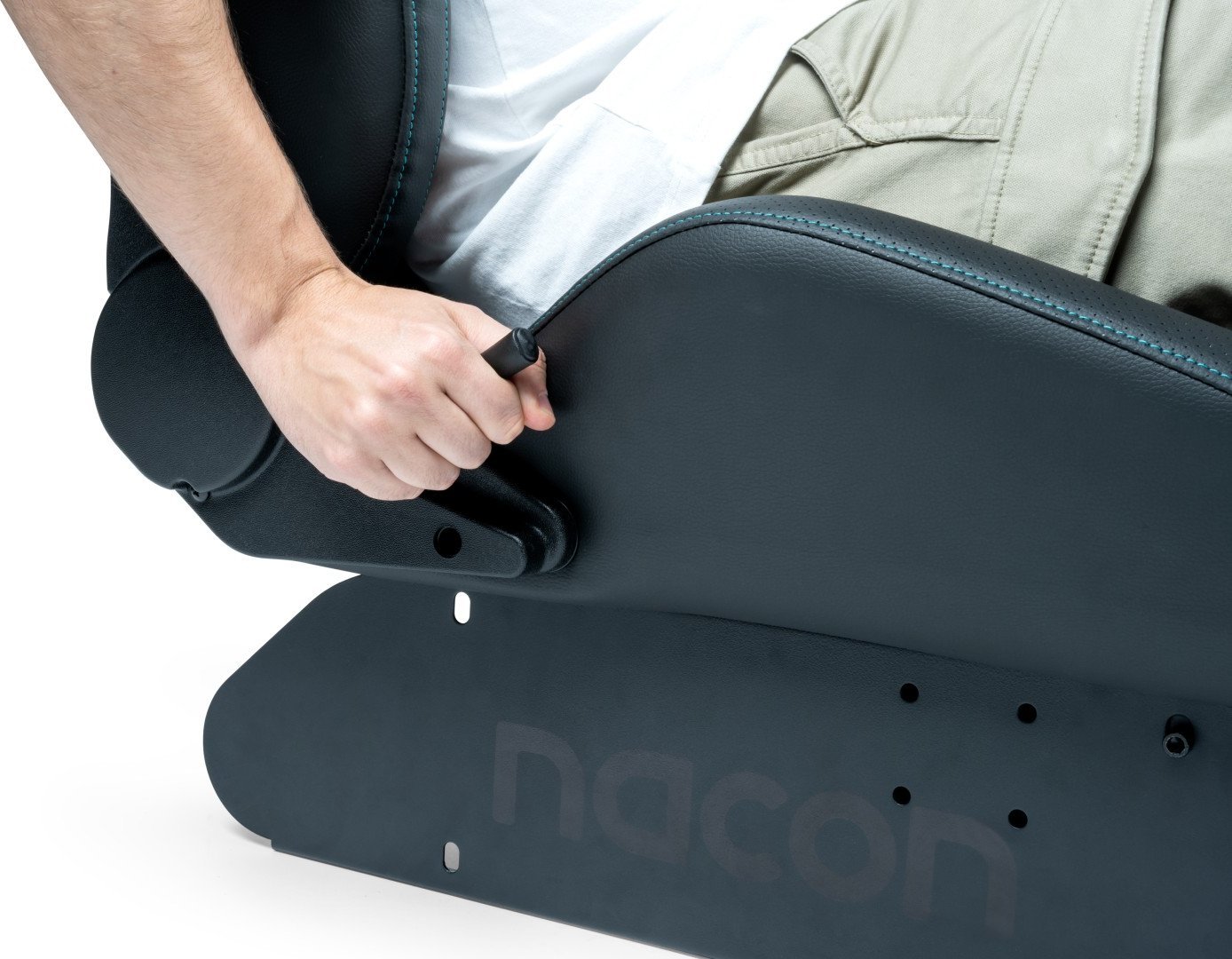 Karrige lojërash Nacon Cobra, deri 110kg, e zezë