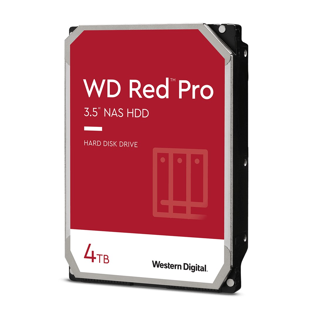 Hard disk Western Digital WD Red Pro, 4TB, 7200 RPM, SATA 6 Gb/s, 3.5", i kuq
