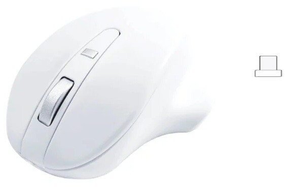 Maus ergonomik Matias M20DCW, wireless, 1000 1600 DPI, i bardhë