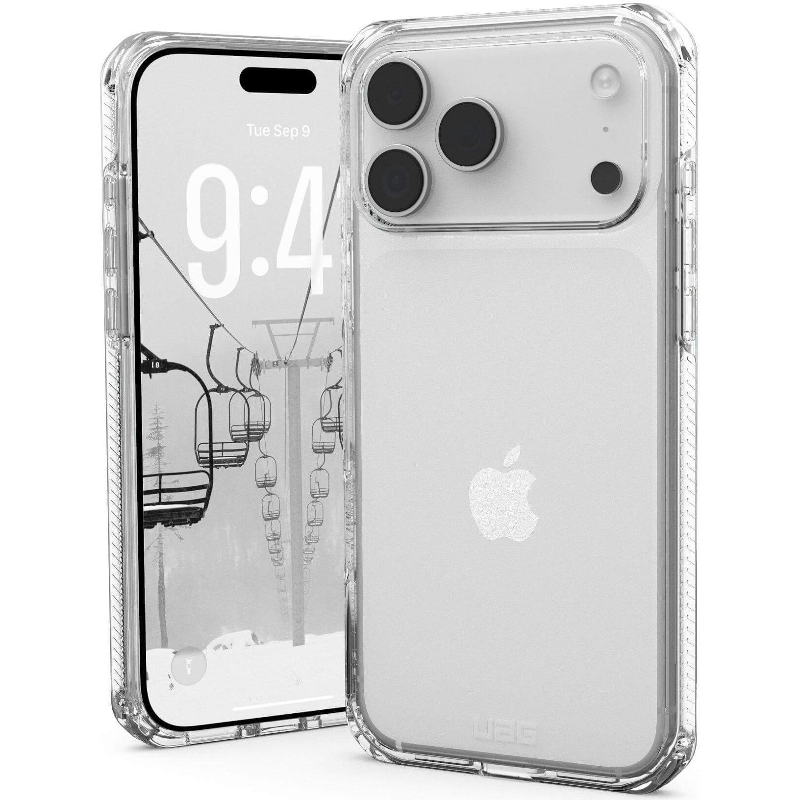 Mbrojtëse telefoni UAG Plyo për iPhone 17 Pro Max, rezistente ndaj goditjeve, transparente