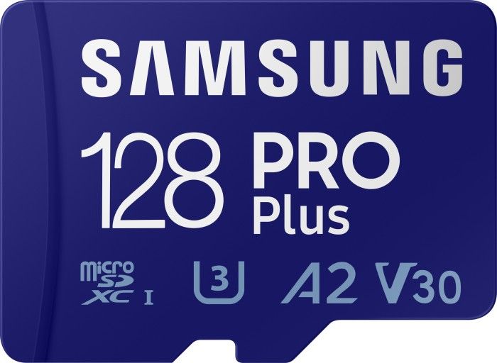 Kartë memorie Samsung PRO Plus 2021 MicroSDXC, 128GB, Class 10 U3 A2 V30