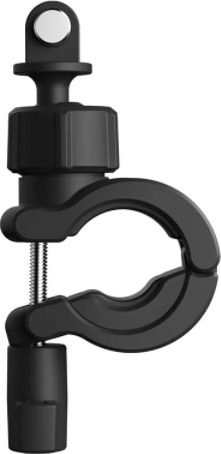 Mbajtëse biçiklete për kamera sportive Telesin DJ HBM 001, rrotullim 360°, çelik inox, e zezë