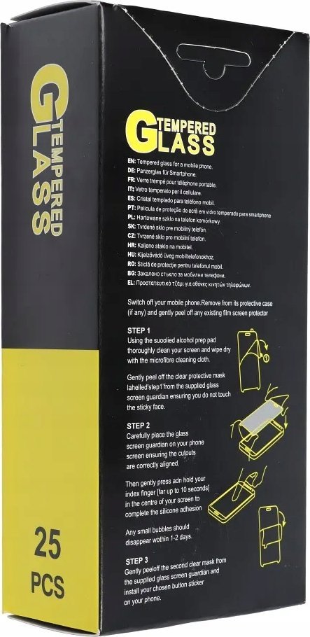 Xham mbrojtës për ekran Xiaomi Redmi Note 11 Pro, set 25 në 1, xhami i kalitur transparent