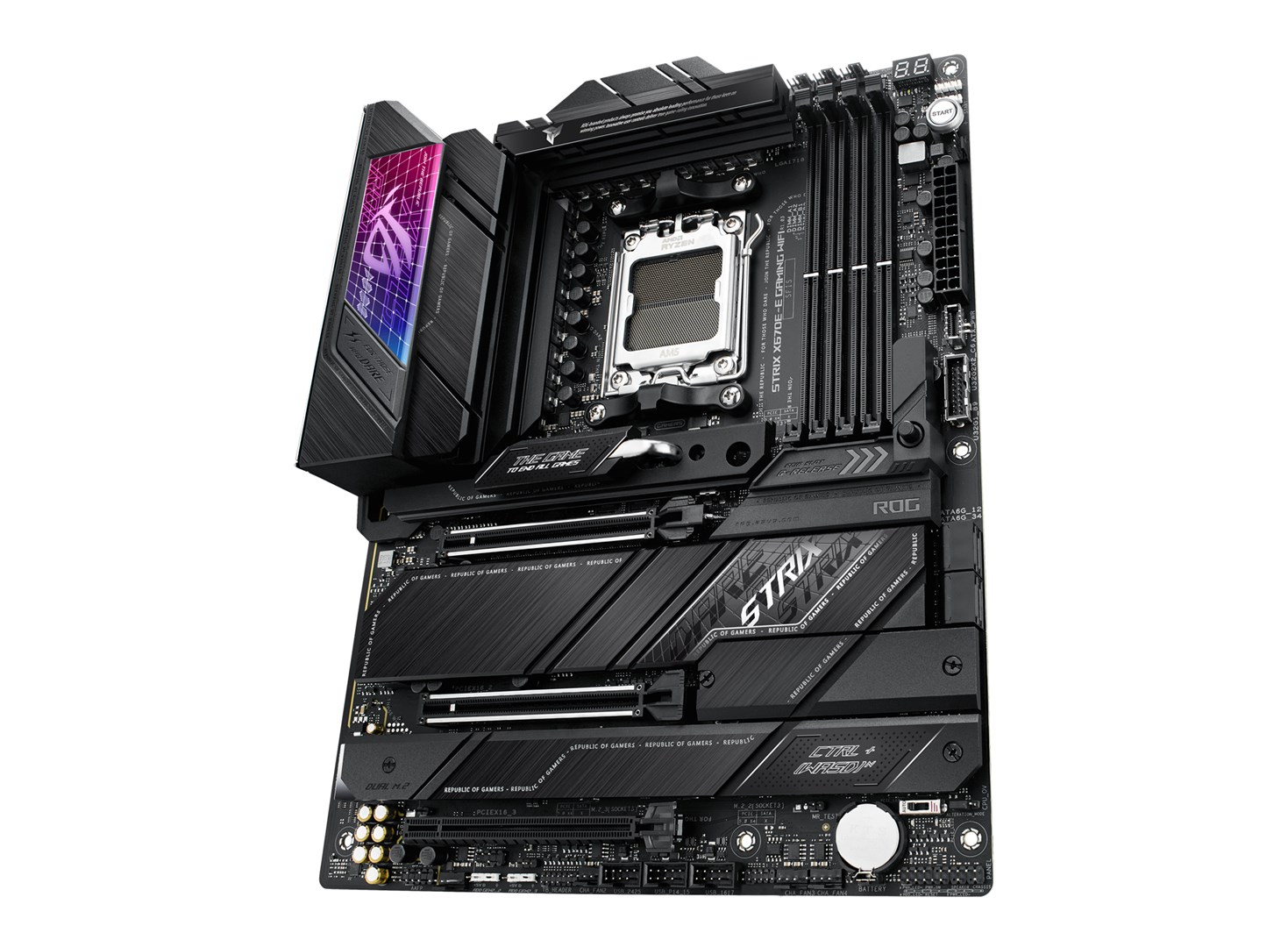 Pllakë amë ASUS ROG STRIX X670E-E Gaming WiFi AMD X670 Socket AM5 ATX