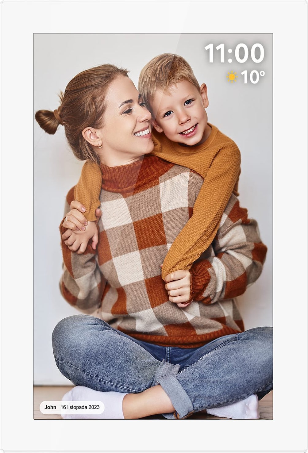 Kornizë dixhitale Kruger&amp;Matz FRAMEO, 10.1", Wi‑Fi, 16GB, e bardhë