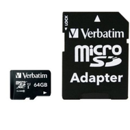 Kartë memorie Verbatim Micro SDXC, 64GB