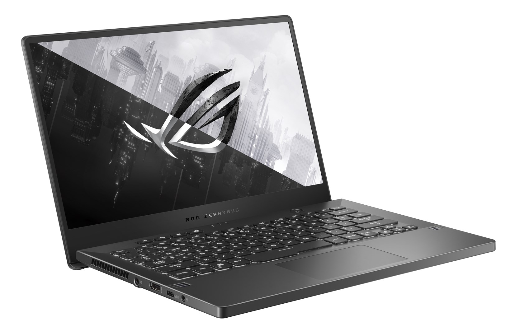 Laptop ASUS ROG Zephyrus, 14", AMD Ryzen 7 5800HS, 16 GB RAM, 512 GB SSD, NVIDIA GeForce RTX 3050, i hirtë
