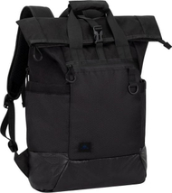 Çantë shpine për laptop Rivacase Dijon, 15.6", rezistente ndaj ujit, e zezë