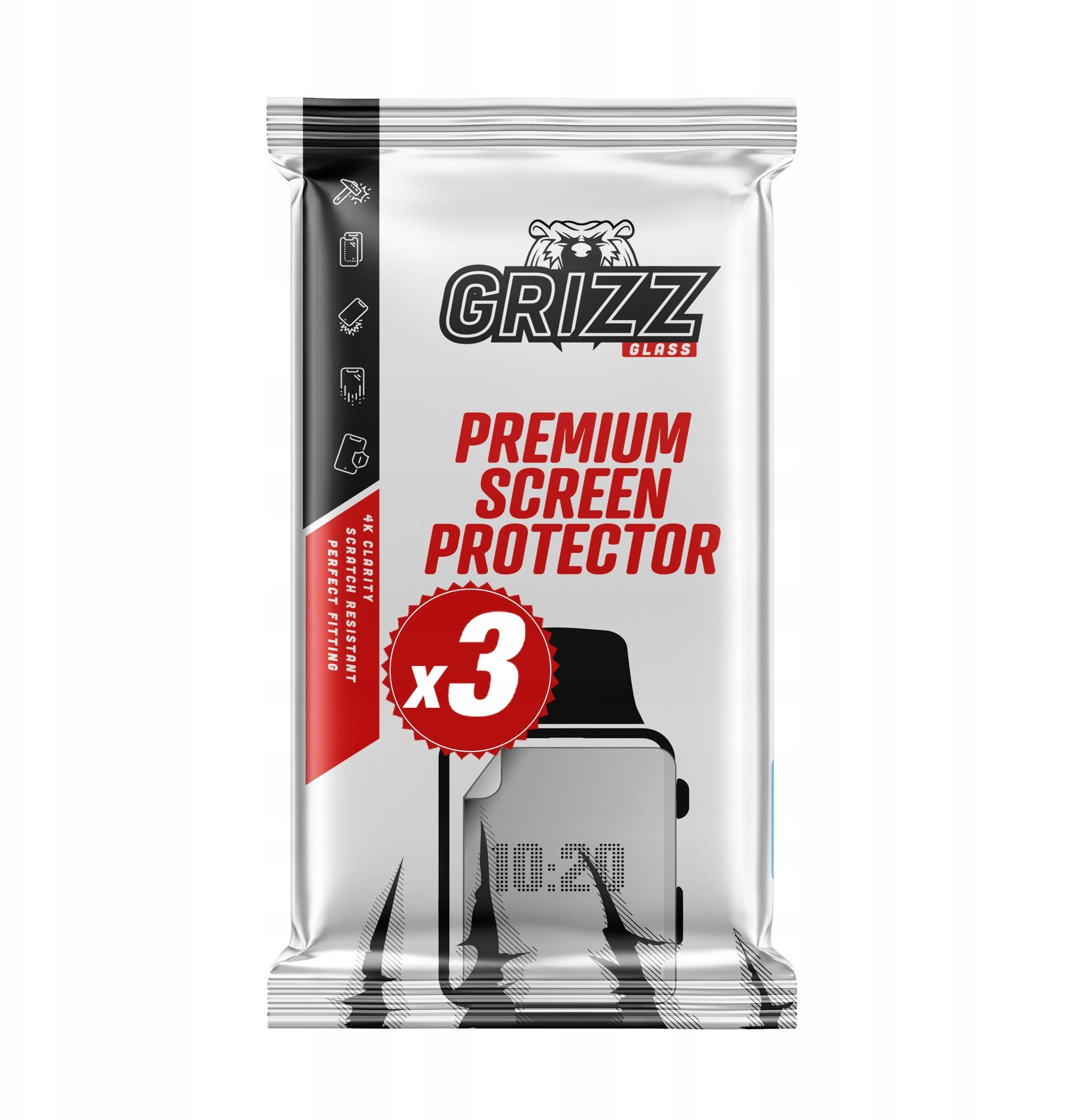 Mbrojtës ekrani Huawei Watch 5 42mm, 3 copë, hidrogel, transparent