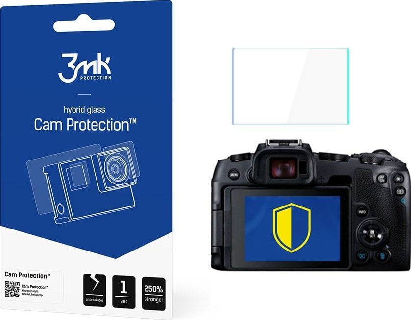 Mbrojtës kamere 3MK Cam Protection Canon EOS RP, xham hibrid, 0.2mm, transparent