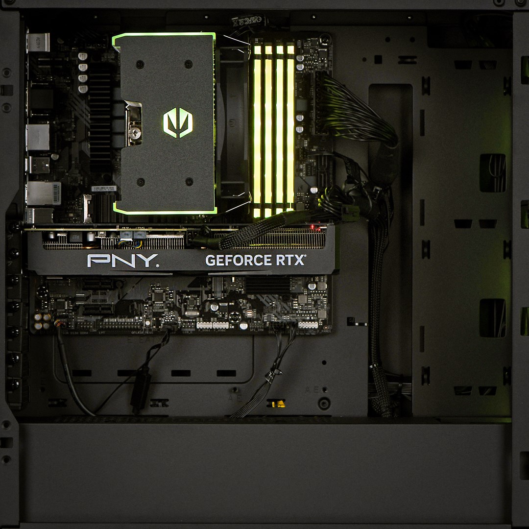 Kompjuter Actina, AMD Ryzen 7 5700X, 16GB RAM, 1TB SSD, AMD Radeon RX 7700 XT, i zi