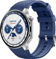 Ora inteligjente OnePlus Watch 2 Nordic Blue Edition, xham safiri, blu