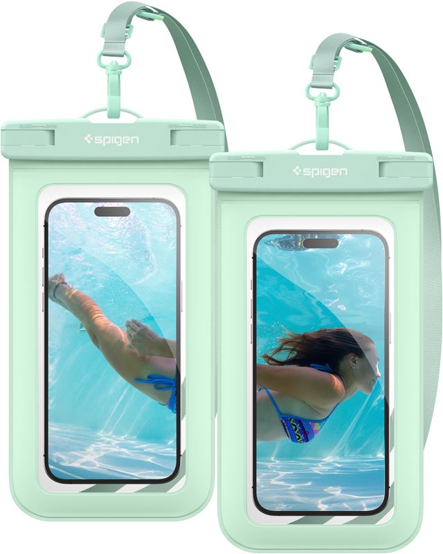 Mbrojtëse e papërshkrueshme nga uji Spigen Aqua Shield WaterProof Case A601, 2 copë, e kaltër