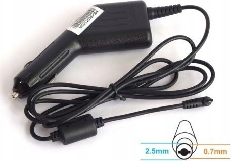 Karikues veture për laptop Energy4U CA04, 19V 2.1A, 2.5x0.7mm, i zi