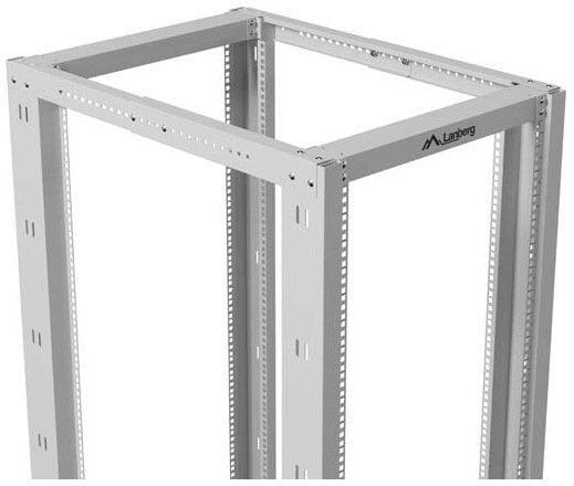 Raft i hapur serverik Lanberg Open Rack 19", 42U, 600x1000, gri