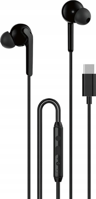Жичани слушалки Dudao X3C Plus, USB C, 1.2m, црни