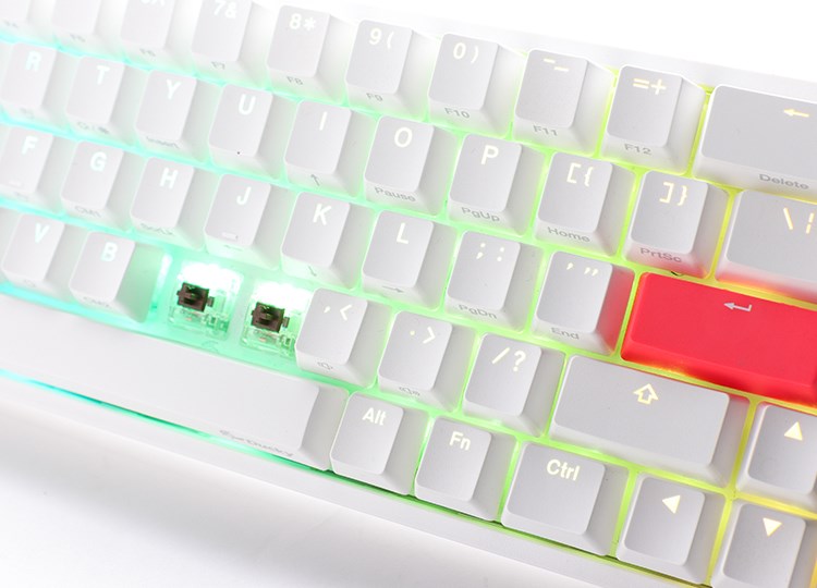 Tastierë Ducky One 2 SF, Cherry MX, e bardhë
