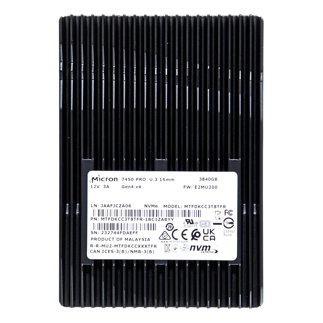 Disk SSD Micron 7450 Pro, 3.84TB, PCIe