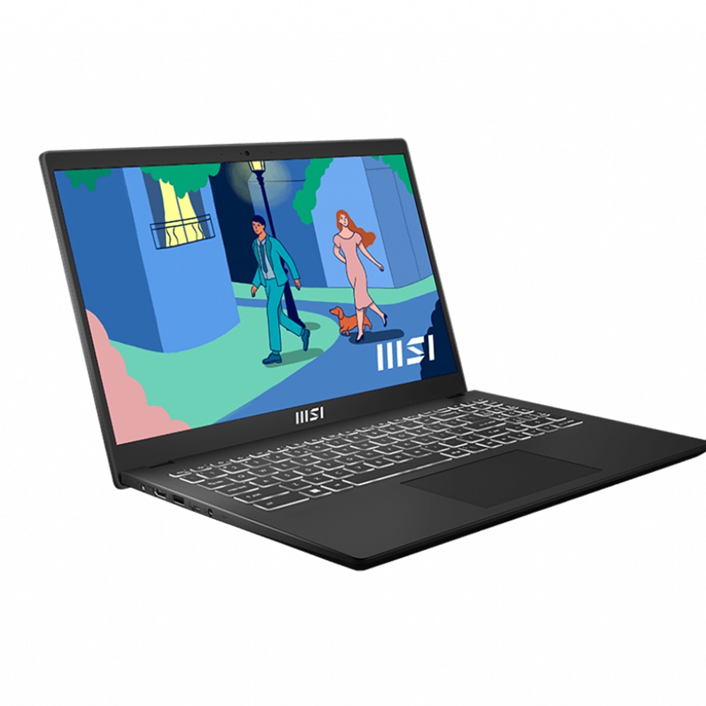 Laptop MSI Modern 15 B7M, 15,6", FHD, AMD R5-7530U, 16GB RAM, 512GB SSD, RX Vega 7, i zi