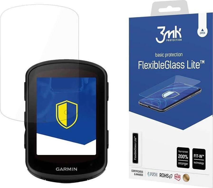 Xham mbrojtës 3MK FlexibleGlass Lite Garmin Edge 540, 0.16 mm, hibrid, transparent