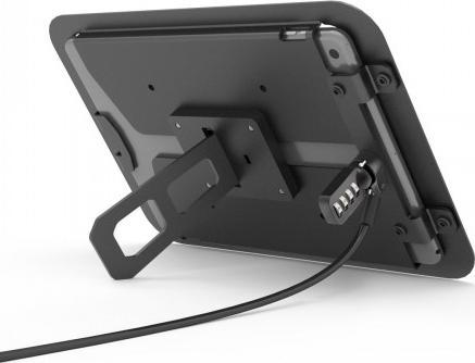 Mbulesë sigurie për tablet Maclocks iPad Lock and Security Case Bundle 2.0, me kabllo me çelës, e zezë