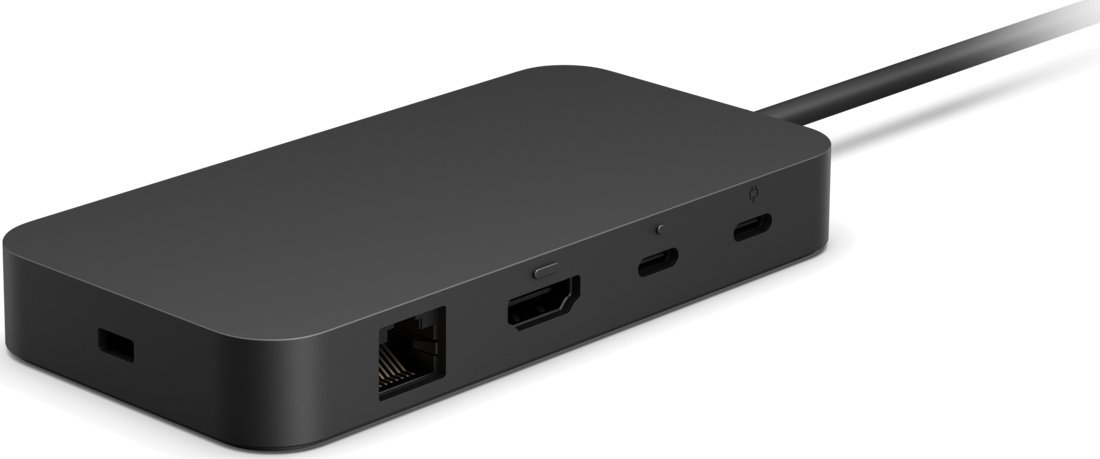 Докинг станица Microsoft Surface USB4 Docking Station COMM, 40 Gbit/s, 65W, сива