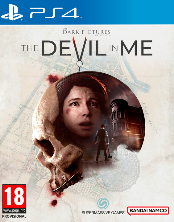 Видео игра The Dark Pictures Anthology: The Devil in Me (PS4)