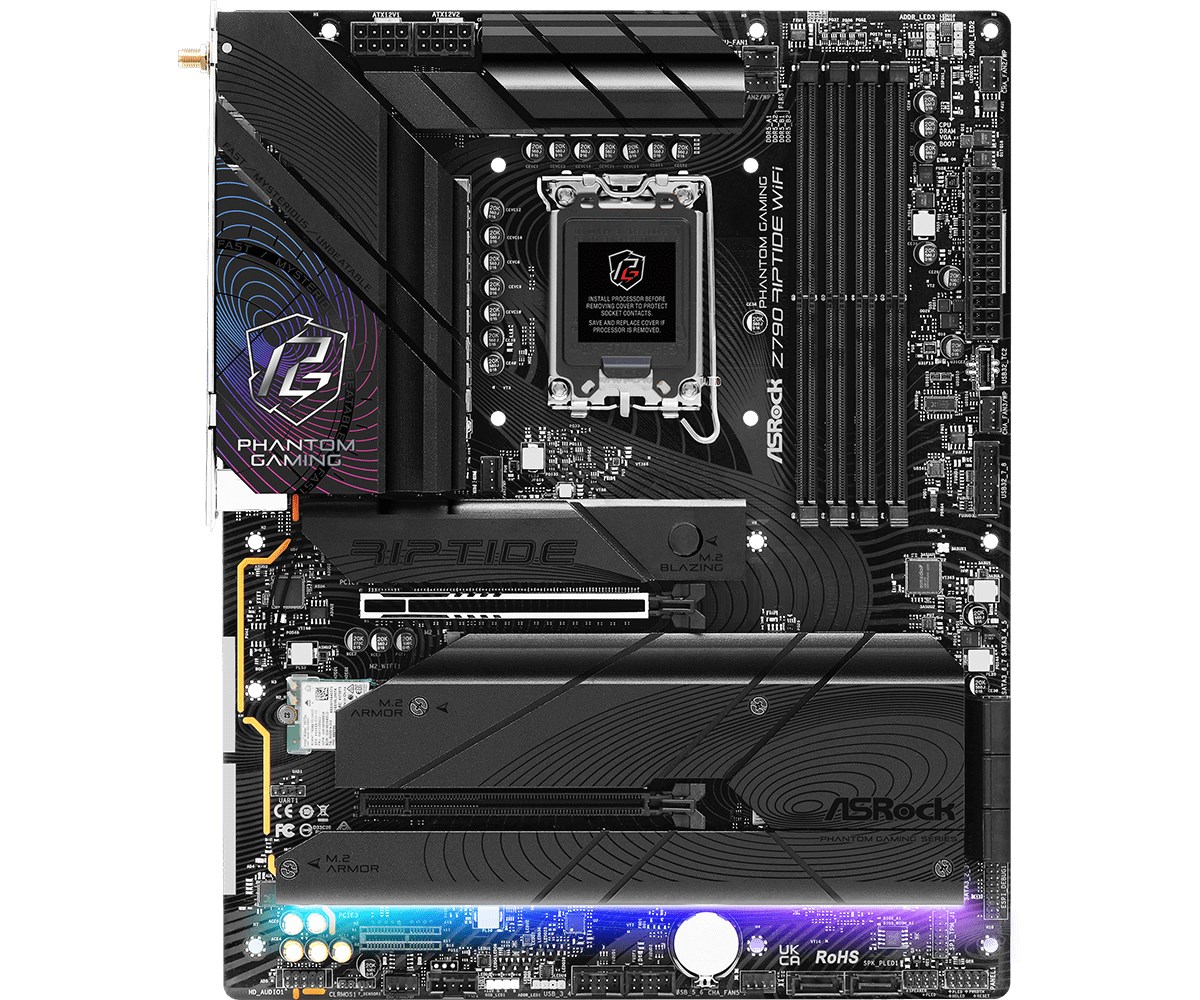Pllakë amë Asrock Z790 Riptide WiFi Intel Z790 LGA 1700 ATX