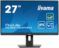 Monitor iiyama ProLite XUB2763HSU-B1, 27", 1920 x 1080, 100 Hz, i zi Monitor iiyama ProLite XUB2763HSU-B1, 27", 1920 x 1080, 100 Hz, i zi