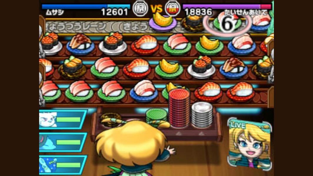 Видеоигра Sushi Striker: The Way of Sushido (Nintendo 3DS)