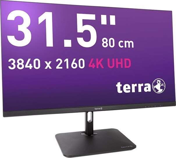 Monitor TERRA 3030234, 31.5", 4K Ultra HD, i zi