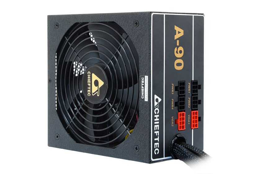 Burim energjie Chieftec GDP-750C A-90, 750W, 80PLUS Gold, 140mm Fan, i zi