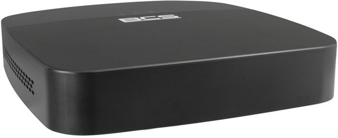 Regjistrues IP BCS L SNVR0401 4KE, 4 kanale, 12MP, i zi