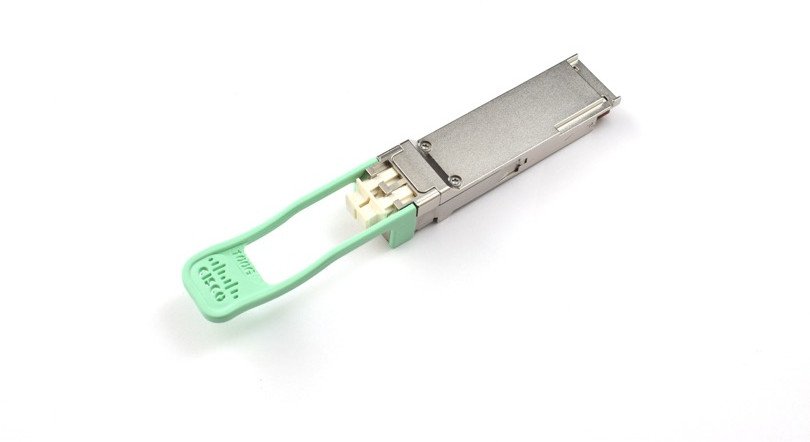 Модул мрежен трансceiver Cisco QSFP-100G-FR-S, 100G, SMF LC, бел