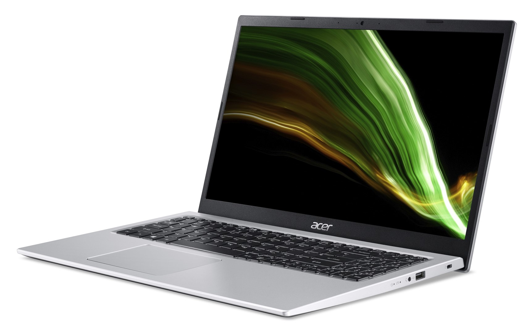 Лаптоп Acer Aspire 3, 15.6", Intel i5-1135G7, 8 GB RAM, 512 GB SSD, сребрен