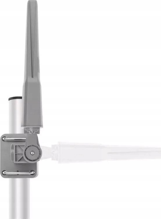 Antena e jashtme EMOS VILLAGE FLIPP V200, DVB T2, DAB, filtër LTE 4G 5G, gri