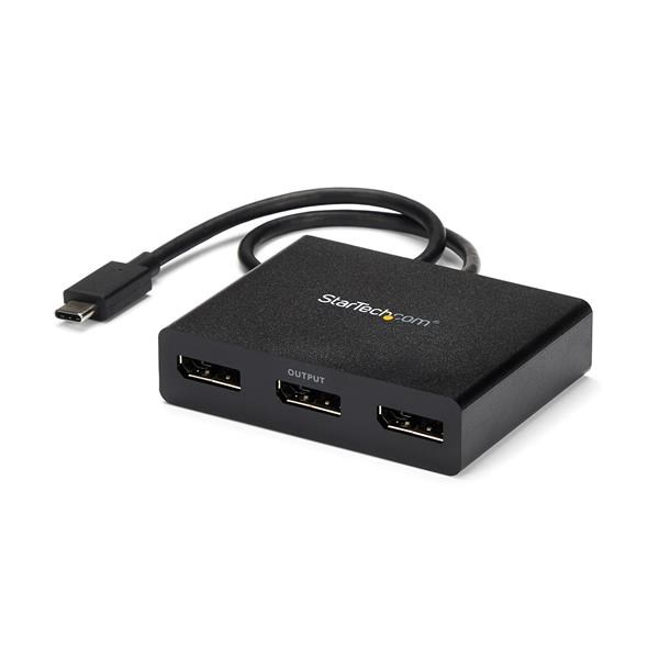 Përshtatës StarTech.com, USB-C në DisplayPort, 4K, 30Hz, i zi