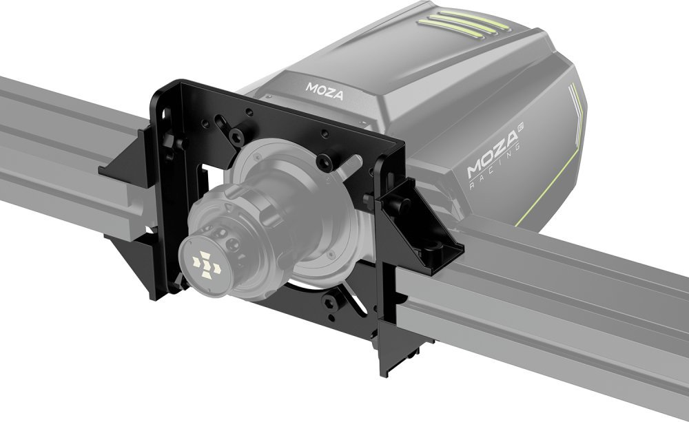 Mbajtëse frontale për bazë timoni MOZA Racing RS055, metal, gri