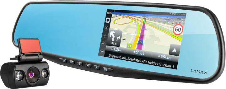 Shfaq detaje për Kamerë për makina LAMAX S5 Navi+ Kamerë për makina LAMAX S5 Navi+