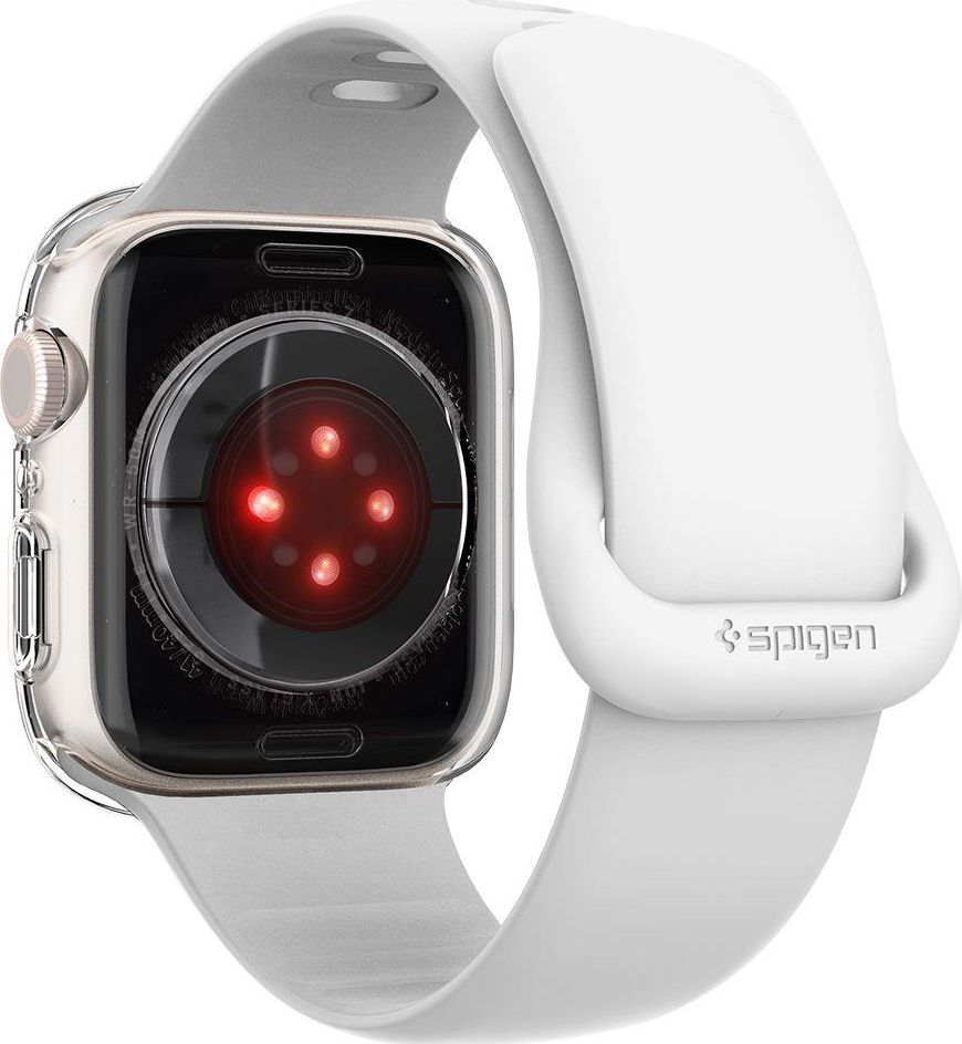 Mbrojtëse orë inteligjente Spigen ACS04195, për Apple Watch SE 6 5 4 41mm 40mm, TPU, transparente