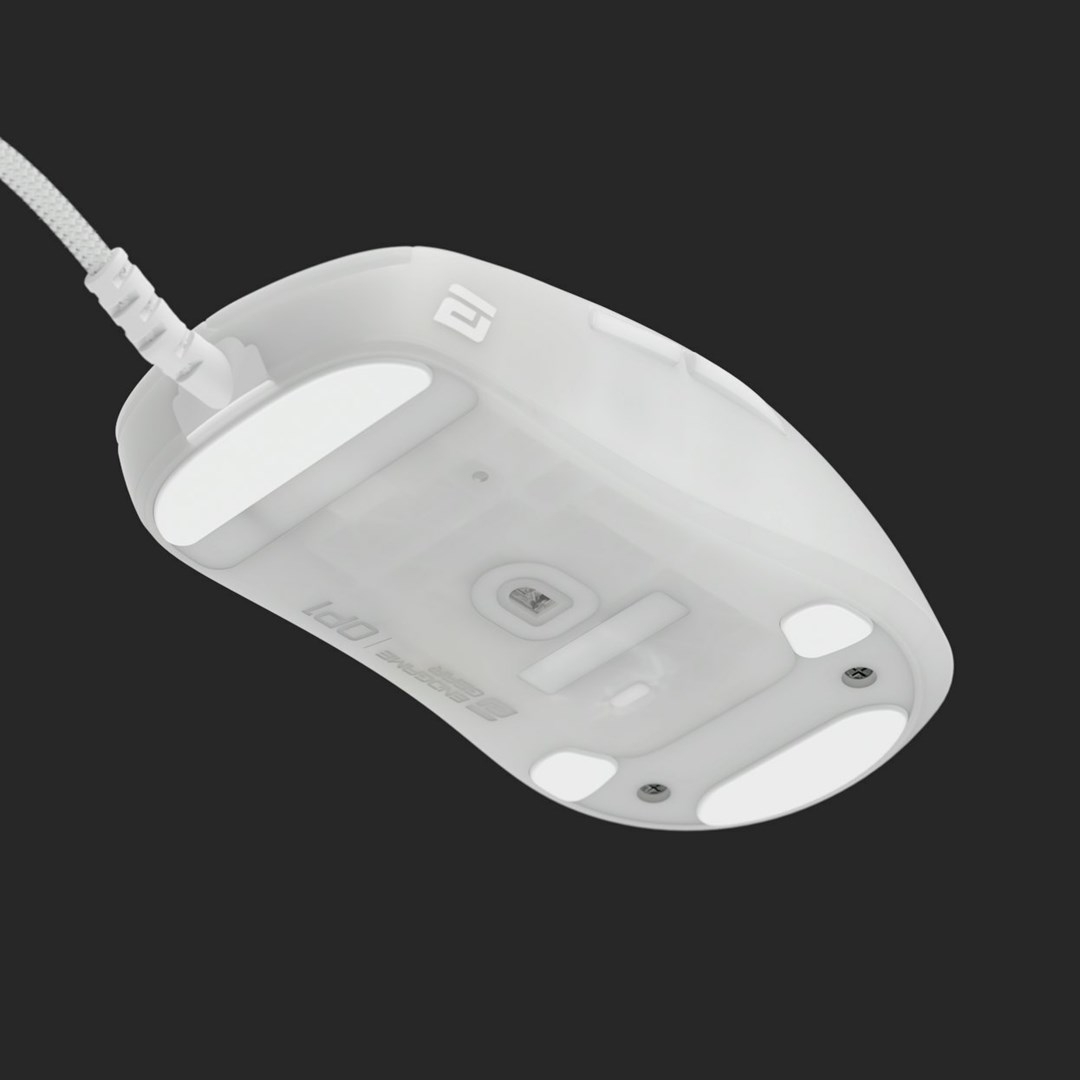 Maus Endgame Gear OP1 RGB, optik, 26000 DPI, i bardhë