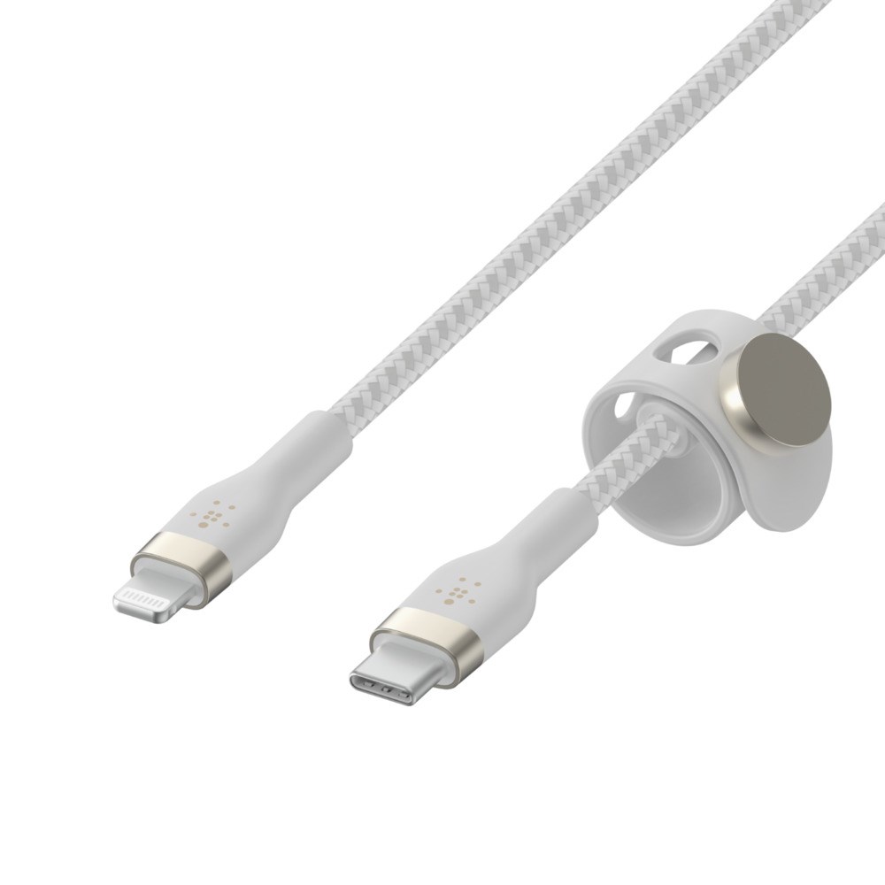 Kабел BELKIN, Lightning во USB-C, 1m, бел
