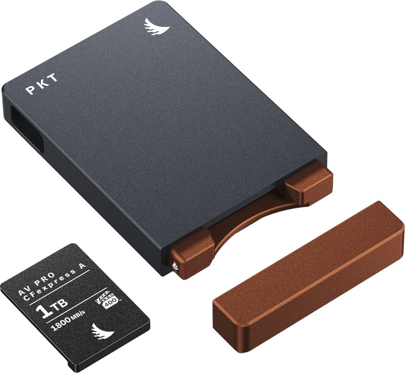 Lexues kartash Angelbird PKT CFexpress Type A, USB C, gri