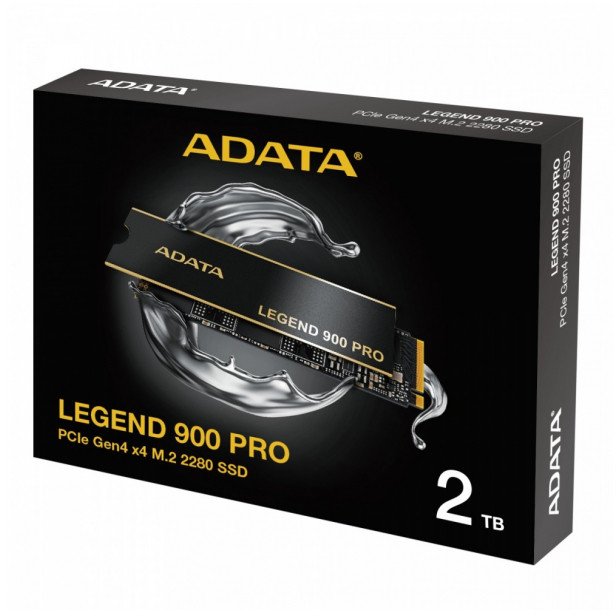 SSD ADATA LEGEND 900 Pro, NVMe PCIe 4.0, me heatsink, i zi