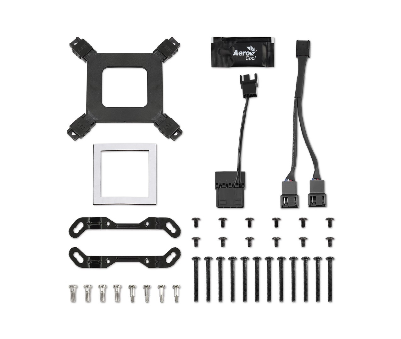 Ftohës me ujë AeroCool PGS Mirage L360 ARGB, 394mm, 550W TDP, i zi