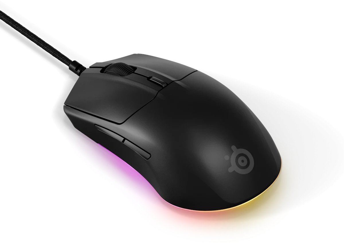 Гејминг глушец SteelSeries Rival 3 Gen 2, оптички, RGB, црн