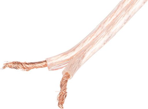 Kabllo altoparlantësh Lanberg, 2x1.5mm², 100m, transparente