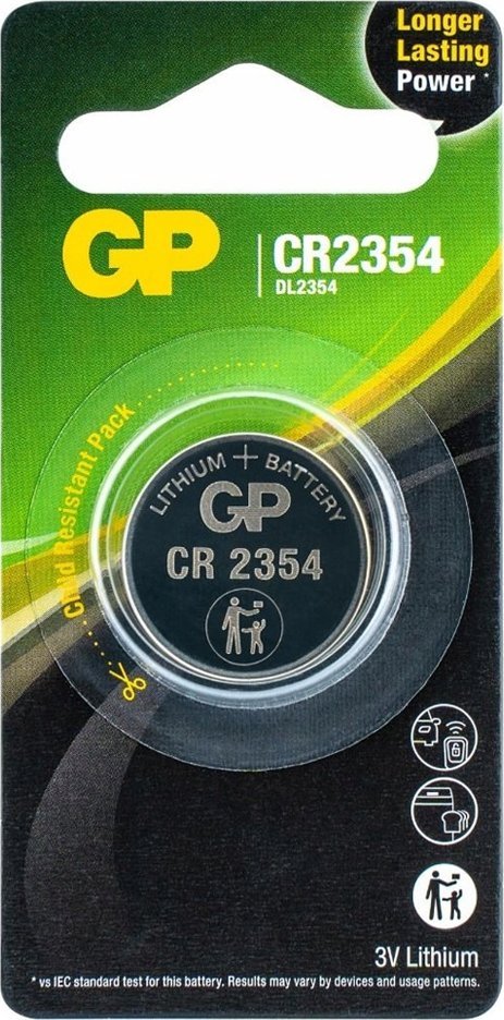 Bateri buton GP CR2354, 3V, 560mAh, litium