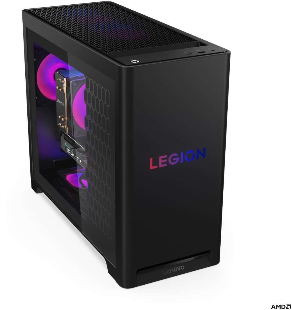 Kompjuter Lenovo Legion T5 30AGB10, AMD Ryzen 5 7600, 32GB RAM, 1TB M.2 PCIe, NVIDIA GeForce RTX 5070, i zi